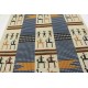 100% wełniany oryginalny dywan Gabbeh Loribaft patchwork 170x250cm Indie, gruby, mięsisty, unikat