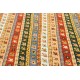 100% wełniany oryginalny dywan Gabbeh Loribaft patchwork 140x190cm Indie, gruby, mięsisty, unikat