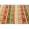 100% wełna gruby dywan loribaft z indii beżowy patchwork 140x290cm