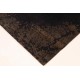 Wełna + jedwab ręcznie tkany dywan Nepal Exclusive Vintage czarny 250x300cm nowoczesny contemporary