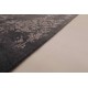 Wełna + jedwab ręcznie tkany dywan Nepal Exclusive Vintage czarny 180x250cm nowoczesny contemporary