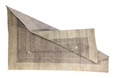 100% wełna gruby dywan Gabbeh Indie Luksusowy 200x300cm brąz