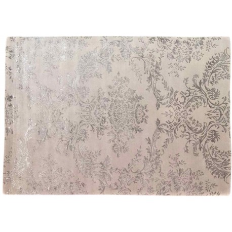 Wełna z nutą jedwabiu ręcznie tkany dywan Nepal Exclusive Vintage Sadraa 170x240cm ornamenty contemporary