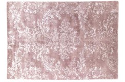 Wełna z nutą jedwabiu ręcznie tkany dywan Nepal Exclusive Vintage Sadraa 175x245cm ornamenty contemporary