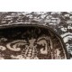 Wełna z nutą jedwabiu ręcznie tkany dywan Nepal Exclusive Vintage Sadraa 180x260cm ornamenty contemporary