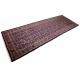 Unikat granatowy oryginalny perski dywan Saruk herati ok 110x320cm 100% wełna, Iran