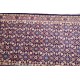 Unikat granatowy oryginalny perski dywan Saruk herati ok 110x320cm 100% wełna, Iran