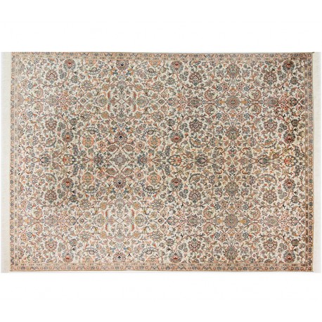 Dywan Kaszmir (Kaschmir) z naturalnego jedwabiu klasyczny ok 1450x200cm Indie ręcznie tkany klasyczny