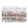 Jedwabny gęsto tkany dywan Kaszmir z Indii jedwab naturalny 140x200cm