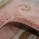 Rzeźbiony kwiatowy dywan z Chin 100% wełna superwasched miękka, kwiaty 3D różowy, różne rozmiary