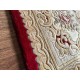 Elegancki kwiatowy dywan z Chin 100% wełna superwasched miękka, kwiaty 3D czerwony, różne rozmiary