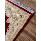Elegancki kwiatowy dywan z Chin 100% wełna superwasched miękka, kwiaty 3D czerwony, różne rozmiary