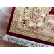 Elegancki kwiatowy dywan z Chin 100% wełna superwasched miękka, kwiaty 3D czerwony, różne rozmiary