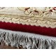 Elegancki kwiatowy dywan z Chin 100% wełna superwasched miękka, kwiaty 3D czerwony, różne rozmiary