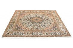 Klasyczny perski dywan Tebriz - Tabriz z Iranu, wełna i jedwab 250x250