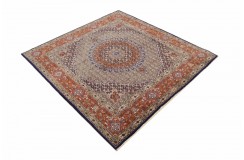 Dywan Mud herati Fine z Iranu ręcznie tkany wełna 250x250cm