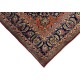 Oryginalny klasyczny pers - ręcznie tkany dywan ok 255x290cm 100% wełna - Meszhed Iran ciemno-czerwony