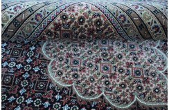 Tabriz gęsto tkany dywan z Indii wełna + jedwab 300x350cm