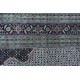 Dywan luksusowy Tabriz Mahi z naturalnej wełny i jedwabiu klasyczny ok 300x350cm Indie ręcznie tkany klasyczny czarny, beżowy
