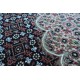 Dywan luksusowy Tabriz Mahi z naturalnej wełny i jedwabiu klasyczny ok 300x350cm Indie ręcznie tkany klasyczny czarny, beżowy