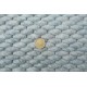 LUKSUSOWY zaplatany dywan BRINKER FEEL GOOD CARPETS Genua light green zielony 100% wełna filcowana 250x300cm