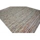 Miękki błyszczący dywan Gabbeh Handloom w pasy wełna wiskoza kolorowy 250x300cm 