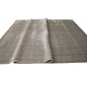 Wełna i wiskoza gruby dywan handloom z indii szary, beżowy 240x300cm