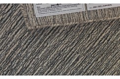 Wełna i wiskoza gruby dywan handloom z indii szary, beżowy 240x300cm