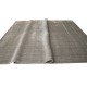 Miękki błyszczący dywan Gabbeh Handloom w pasy wełna wiskoza beżowo-szary 300x400cm 