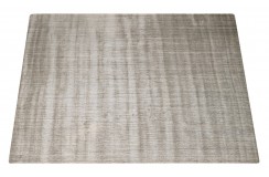 Wełna i wiskoza gruby dywan handloom z indii szary, beżowy 300x400cm
