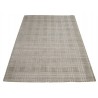 Wełna i wiskoza gruby dywan handloom z indii szary, beżowy 170x240cm