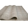 Wełna i wiskoza gruby dywan handloom z indii szary, beżowy 170x240cm