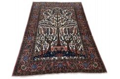 Perski oryginalny dywan Isfahan 140x200cm oryginał z Iranu antyk