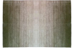 Zielny cieniowany ekskluzywny dywan Gabbeh Lori Loom Indie 200x300cm 100% wełniany