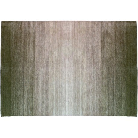 Zielny cieniowany ekskluzywny dywan Gabbeh Lori Loom Indie 200x300cm 100% wełniany