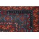 Afgan Buchara Akcza pomarańćzowy oryginalny 100% wełniany dywan z Afganistanu ok 200x300cm ręcznie tkany