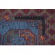 Afgański iebieski ręcznie tkany oryginalny 100% wełniany dywan Buchara 150x200cm ręcznie tkany