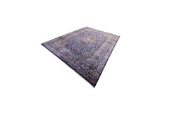 Klasyczny perski dywan z Iranu 300x400cm Kaszmar w kwiaty królewski