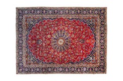Dywan perski Tabriz ok 300x400cm 100% wełna z Iranu czerwony klasyczny kwiatowy 