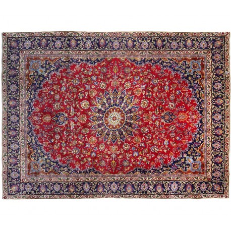 Dywan perski Tabriz ok 300x400cm 100% wełna z Iranu czerwony klasyczny kwiatowy 