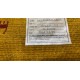 Z delikatnymi wzorami 100% wełniany dywan Gabbeh Handloom pomarańczowy 250x300cm 2cm gruby