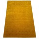 Z delikatnymi wzorami 100% wełniany dywan Gabbeh Handloom pomarańczowy 250x300cm 2cm gruby