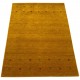 Z delikatnymi wzorami 100% wełniany dywan Gabbeh Handloom pomarańczowy 140x200cm 2cm gruby