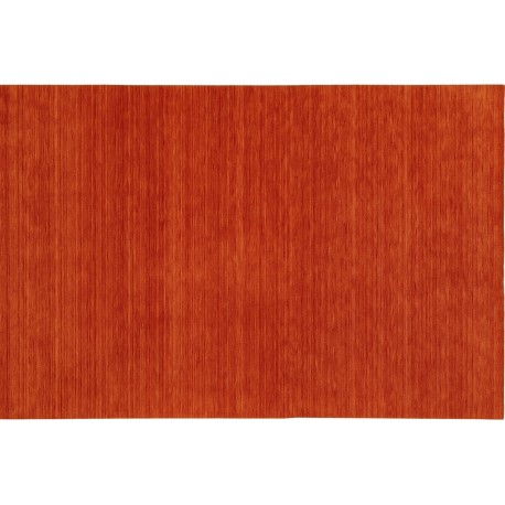 100% wełniany dywan Gabbeh Handloom terakota 170x240 cm 2cm gruby bez wzorów
