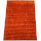 100% wełniany dywan Gabbeh Handloom terakota 120x180 cm 2cm gruby bez wzorów