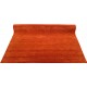 100% wełniany dywan Gabbeh Handloom terakota 120x180 cm 2cm gruby bez wzorów