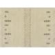 100% wełniany dywan Gabbeh Handloom beżowy 200x300cm 2cm gruby etniczne wzory