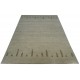 100% wełniany dywan Gabbeh Handloom beżowy 140x200cm 2cm gruby etniczne wzory