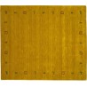 100% wełniany dywan Gabbeh Handloom złoty 200x300cm 2cm gruby etniczne wzory