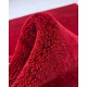 100% wełniany dywan Gabbeh Handloom czerwony 250x300cm 2cm gruby bez wzorów